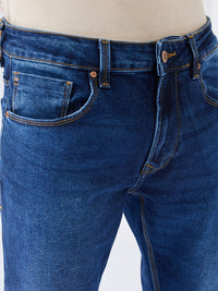 Men Chico Jeans Comfort Fit Dark Blue Mid Rise