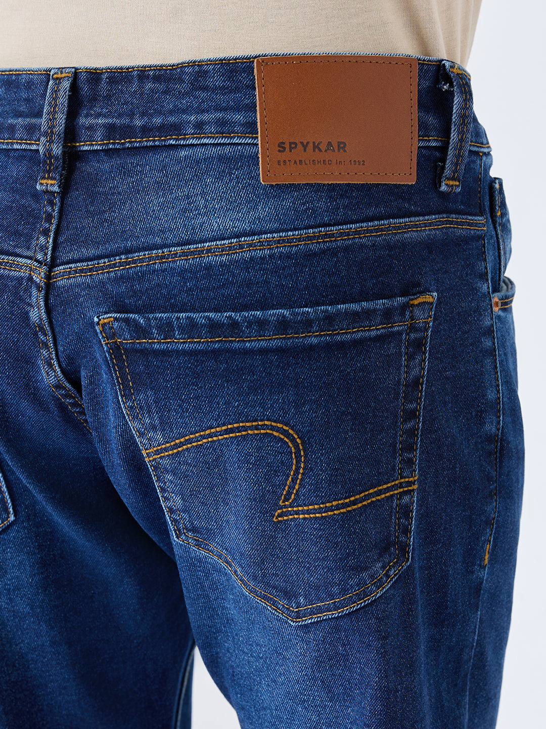 Men Chico Jeans Comfort Fit Dark Blue Mid Rise