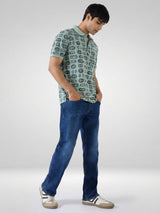 Men Chico Jeans Comfort Fit Dark Blue Mid Rise