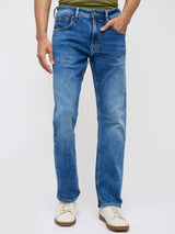 Men Chico Jeans Relaxed Fit Mid Blue Mid Rise