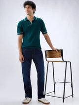 Men Chico Jeans Relaxed Fit Dark Blue Mid Rise