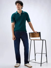 Men Chico Jeans Relaxed Fit Dark Blue Mid Rise
