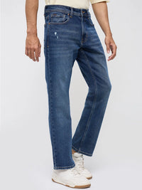 Men Chico Jeans Relaxed Fit Mid Blue Mid Rise
