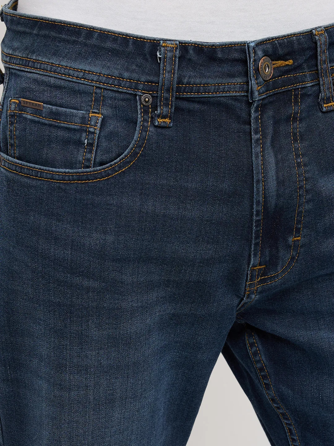 Men Chico Jeans Relaxed Fit Vintage Blue Mid Rise