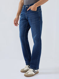 Men Chico Jeans Comfort Fit Dark Blue Mid Rise