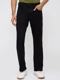 Men Chico Jeans Relaxed Fit Black Mid Rise