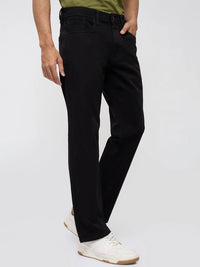 Men Chico Jeans Relaxed Fit Black Mid Rise