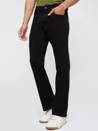 Men Chico Jeans Relaxed Fit Black Mid Rise