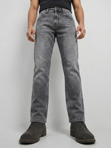 Men Chico Jeans Relaxed Fit Black Mid Rise