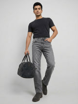 Men Chico Jeans Relaxed Fit Black Mid Rise