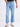 Men Jeans Relaxed Fit Light Blue Mid Rise