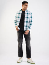 Men Jeans Relaxed Fit Black Mid Rise