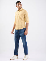 Men Jeans Relaxed Fit Dark Blue Mid Rise