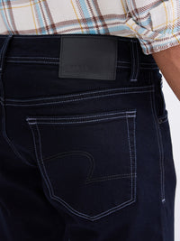 Men Jeans Relaxed Fit Blue Mid Rise