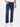 Men Jeans Relaxed Fit Dark Blue Mid Rise