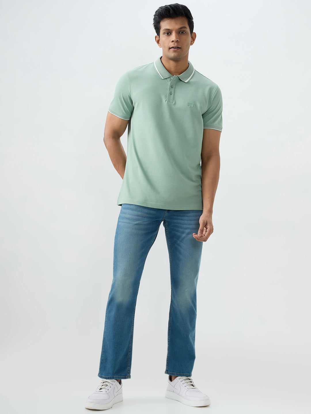 Men Chico Jeans Relaxed Fit Blue Mid Rise
