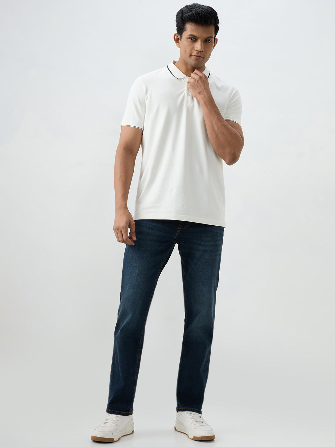 Men Chico Jeans Relaxed Fit Blue Mid Rise