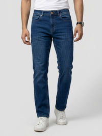 Men Chico Jeans Relaxed Fit Dark Blue Mid Rise