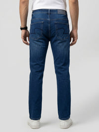 Men Chico Jeans Relaxed Fit Dark Blue Mid Rise