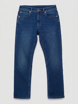 Men Chico Jeans Relaxed Fit Dark Blue Mid Rise