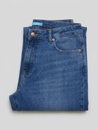 Men Chico Jeans Relaxed Fit Dark Blue Mid Rise