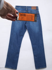 Men Chico Jeans Relaxed Fit Mid Blue Mid Rise