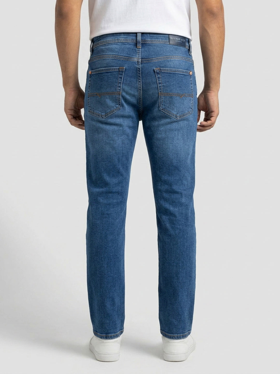 Men Chico Jeans Relaxed Fit Mid Blue Mid Rise