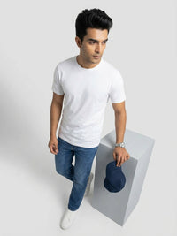 Men Chico Jeans Relaxed Fit Mid Blue Mid Rise