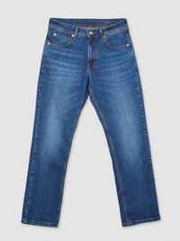 Men Chico Jeans Relaxed Fit Mid Blue Mid Rise