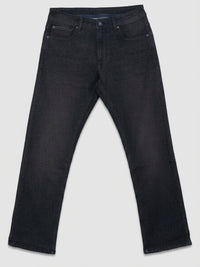 Men Chico Jeans Relaxed Fit Black Mid Rise
