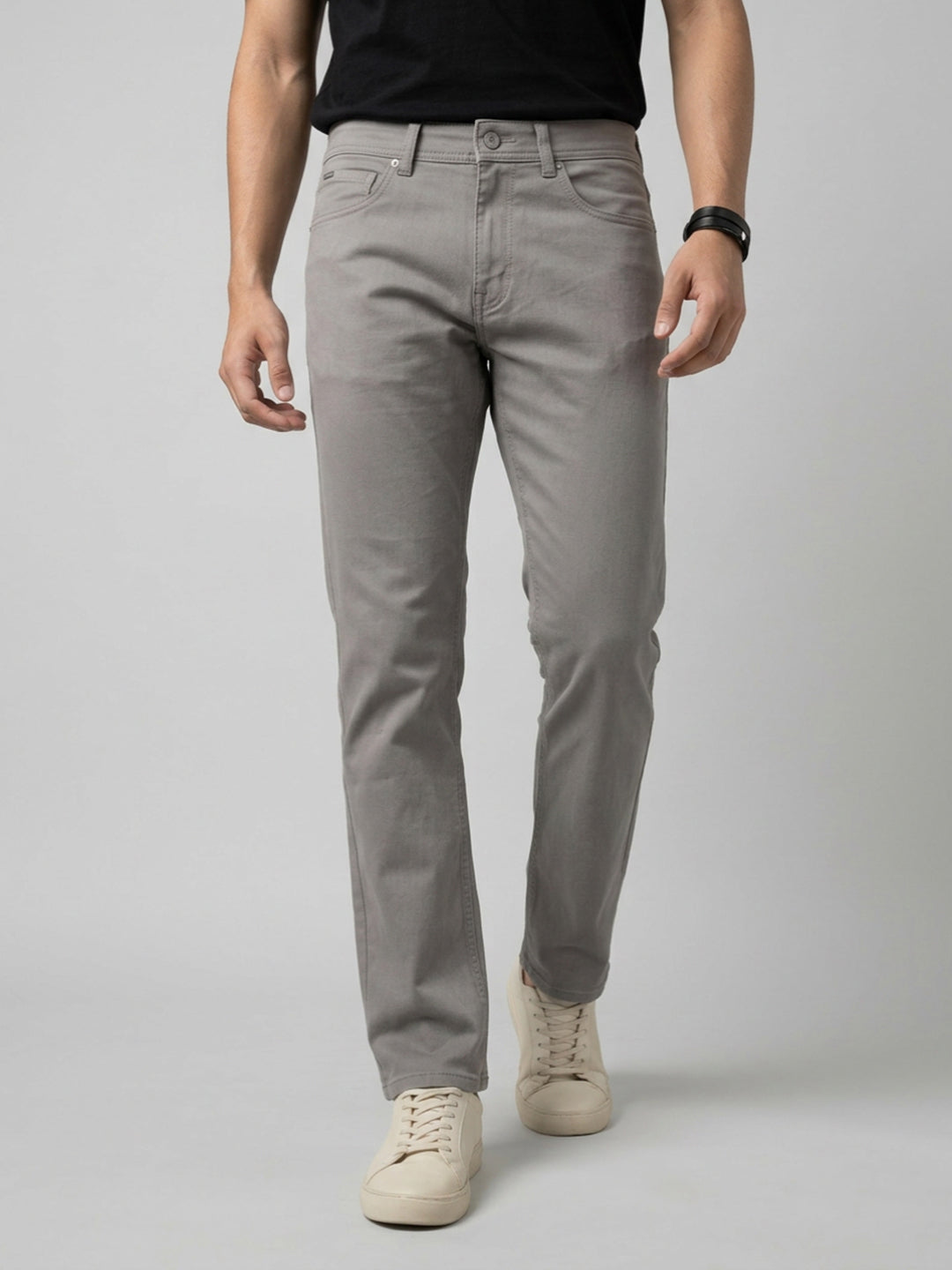 Men Chico Jeans Relaxed Fit Grey Mid Rise