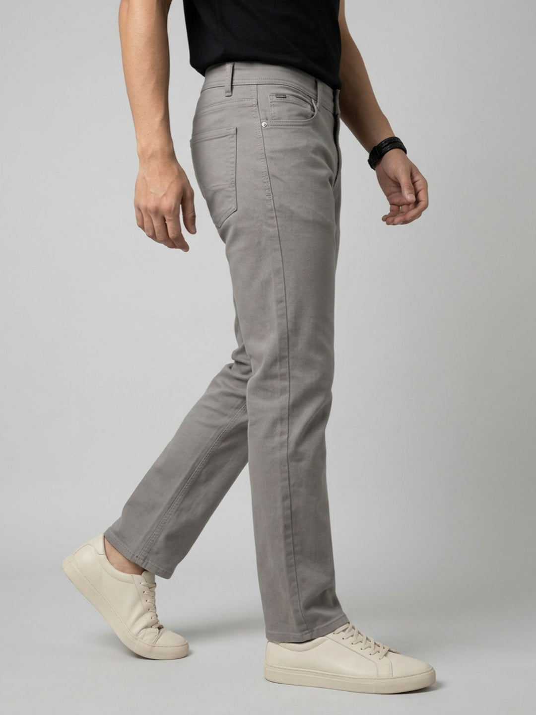 Men Chico Jeans Relaxed Fit Grey Mid Rise