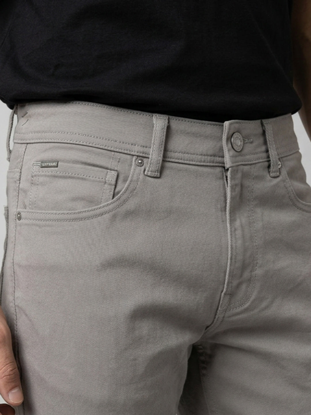 Men Chico Jeans Relaxed Fit Grey Mid Rise