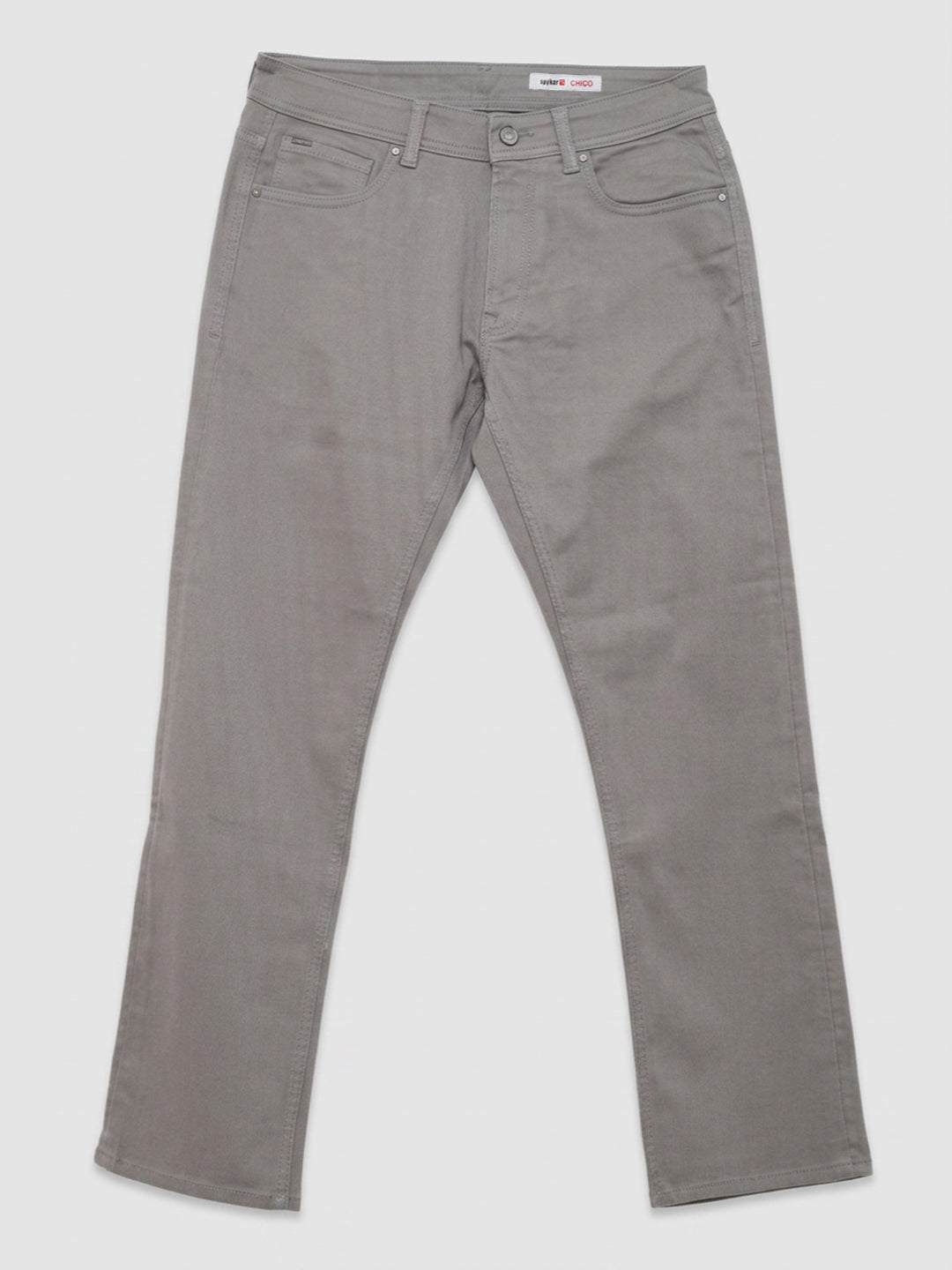 Men Chico Jeans Relaxed Fit Grey Mid Rise