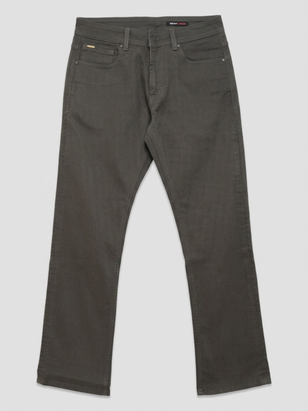 Men Chico Jeans Relaxed Fit Green Mid Rise
