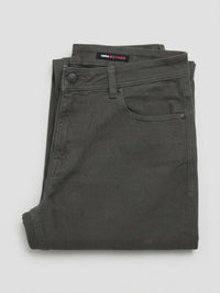 Men Chico Jeans Relaxed Fit Green Mid Rise