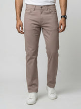 Men Chico Jeans Relaxed Fit Brown Mid Rise