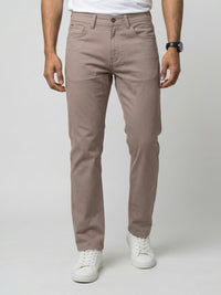 Men Chico Jeans Relaxed Fit Brown Mid Rise