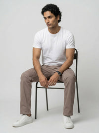 Men Chico Jeans Relaxed Fit Brown Mid Rise