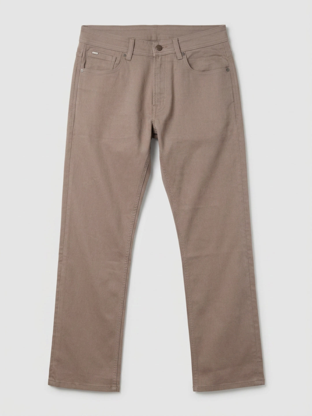 Men Chico Jeans Relaxed Fit Brown Mid Rise