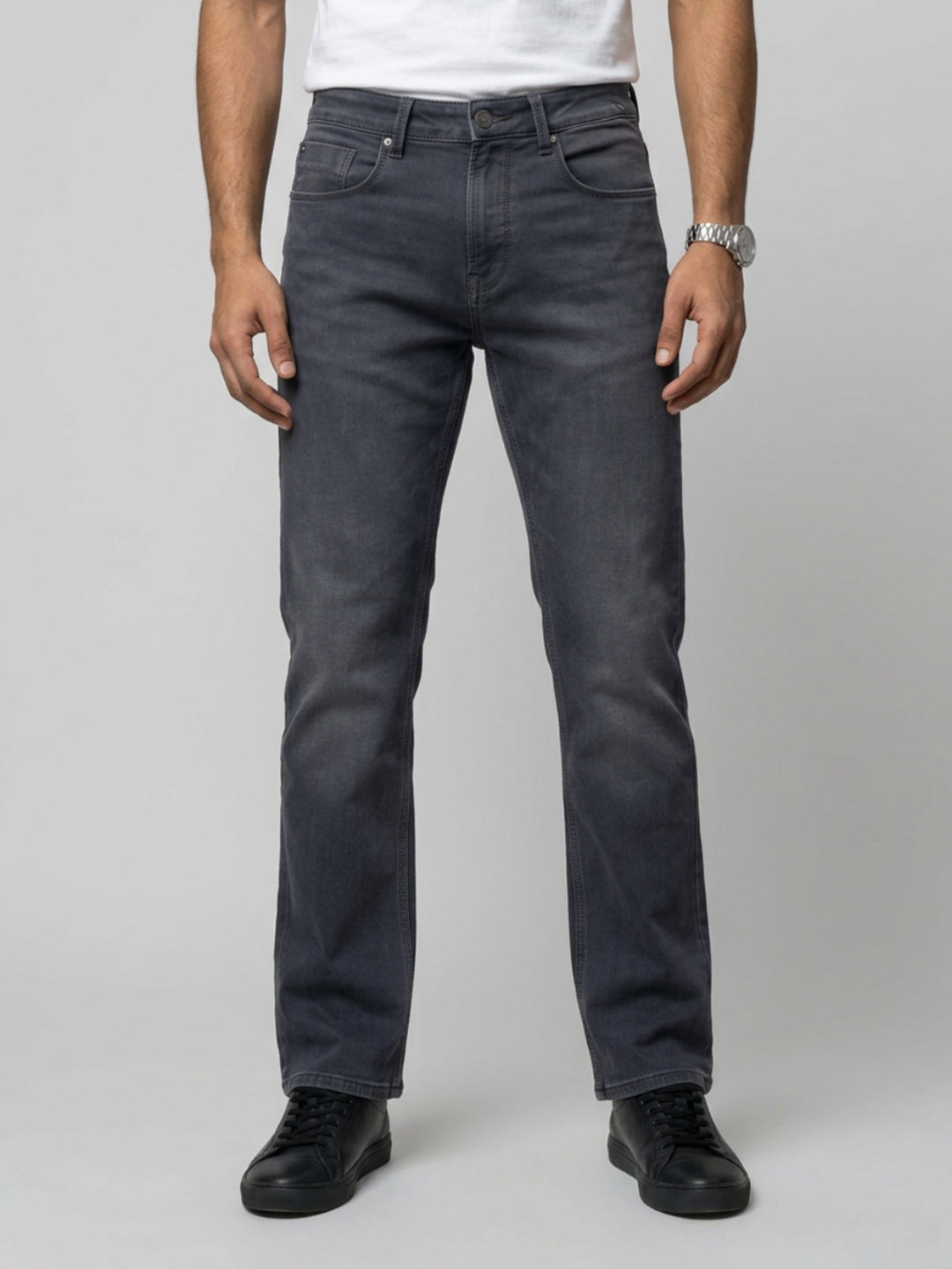 Men Chico Jeans Relaxed Fit Dark Grey Mid Rise