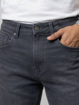 Men Chico Jeans Relaxed Fit Dark Grey Mid Rise