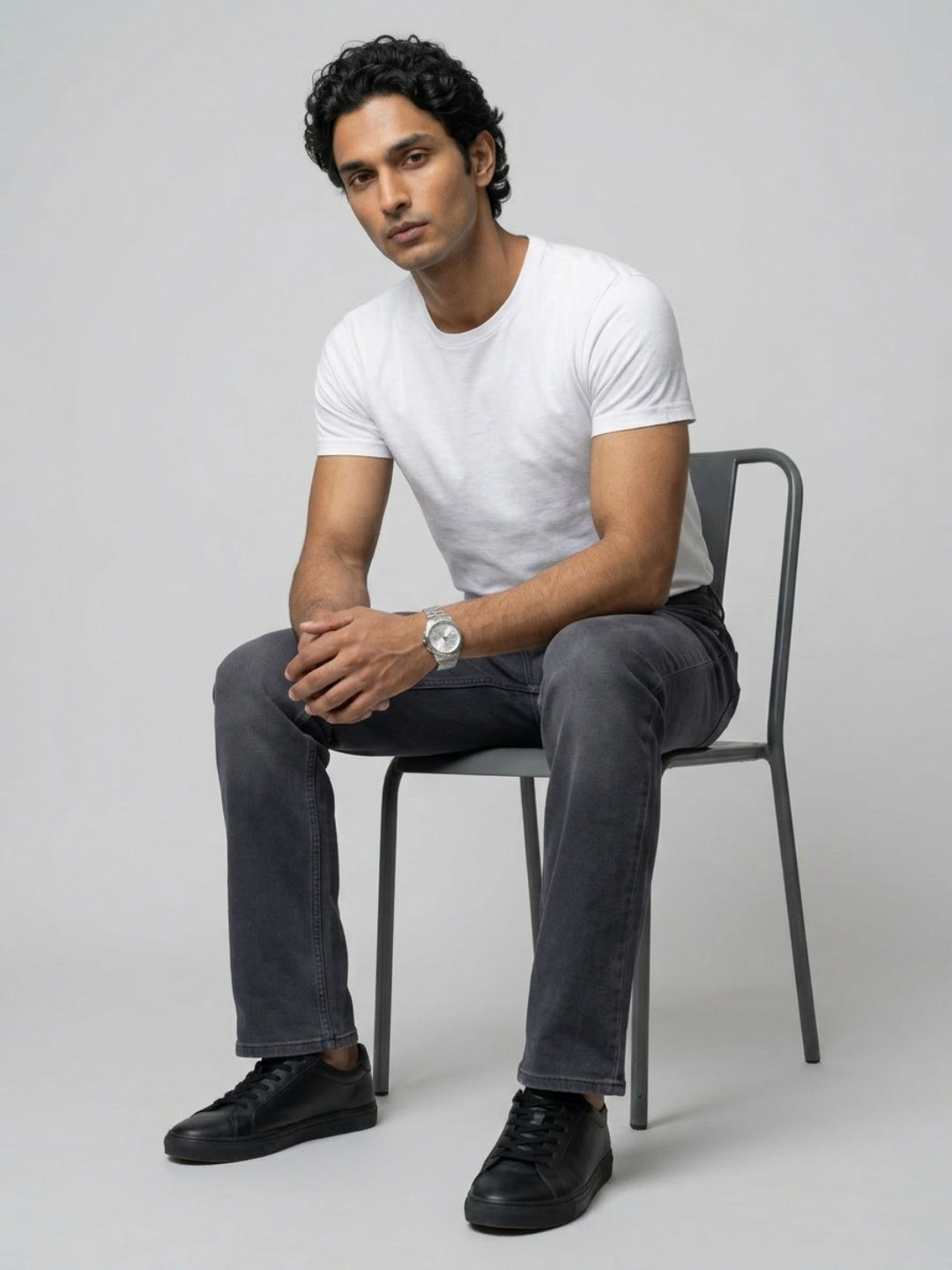 Men Chico Jeans Relaxed Fit Dark Grey Mid Rise