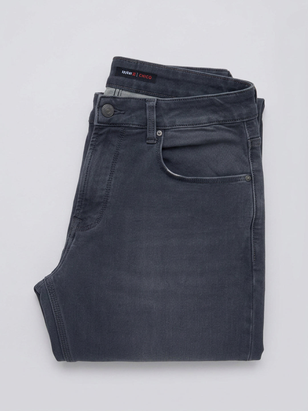 Men Chico Jeans Relaxed Fit Dark Grey Mid Rise
