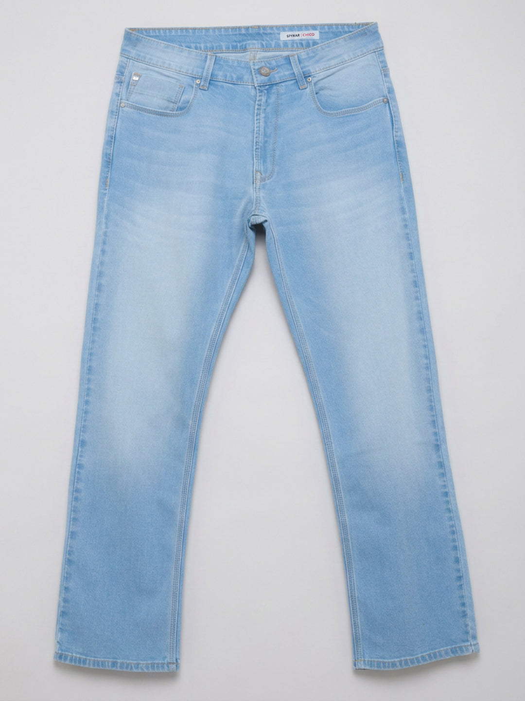 Men Chico Jeans Relaxed Fit Light Blue Mid Rise