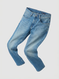 Men Chico Jeans Relaxed Fit Vintage Blue Mid Rise