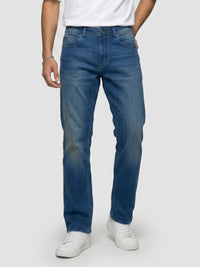 Men Chico Jeans Relaxed Fit Mid Blue Mid Rise
