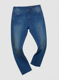 Men Chico Jeans Relaxed Fit Mid Blue Mid Rise