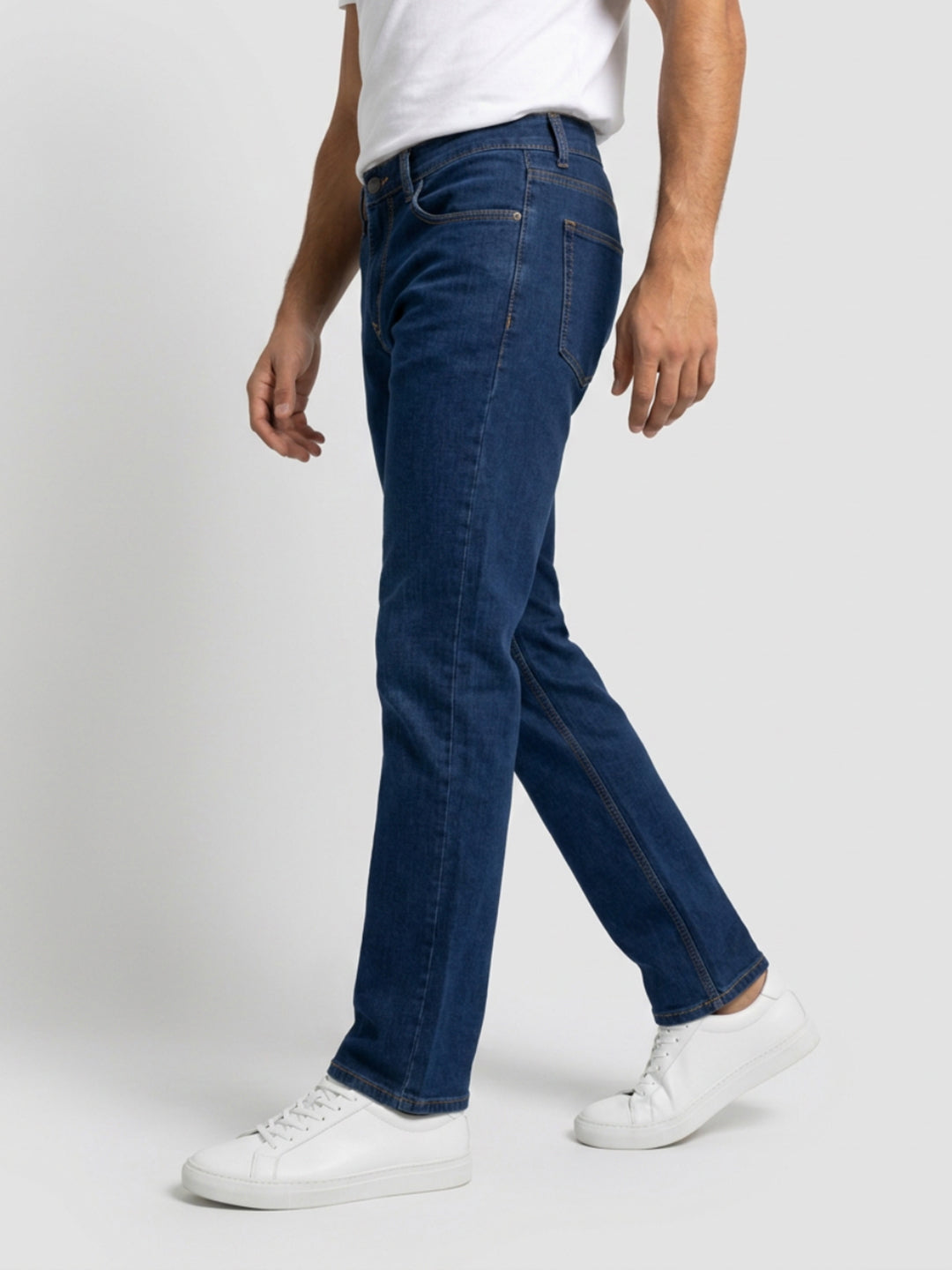 Men Chico Jeans Relaxed Fit Dark Blue Mid Rise