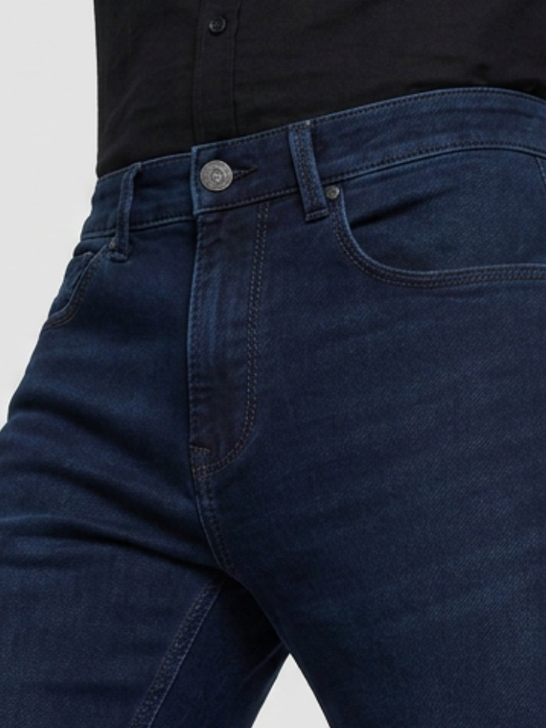 Men Chico Jeans Relaxed Fit Dark Blue Mid Rise